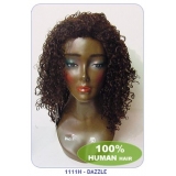 NEW BORN FREE 100% Human Hair Wig: 1111H DAZZLE